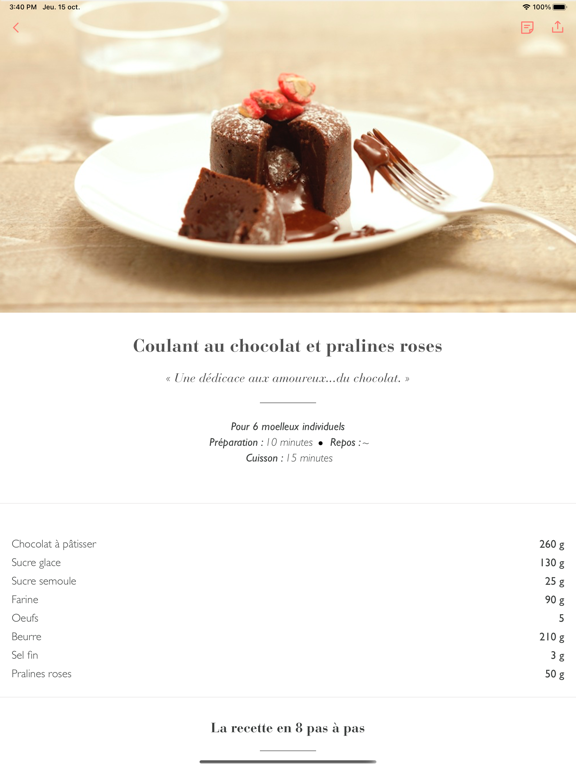Screenshot #6 pour Cyril Lignac : Mes Desserts