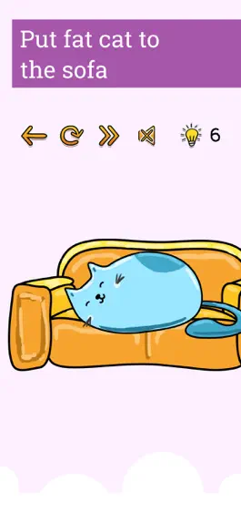 Game screenshot Brain Cat Game - Funny IQ Test apk