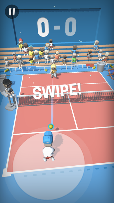 Tennis Clash 3D Screenshot