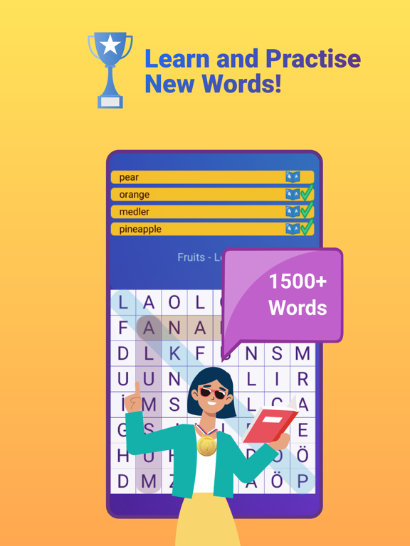 Screenshot #4 pour Prof. Turkish Word Hunt