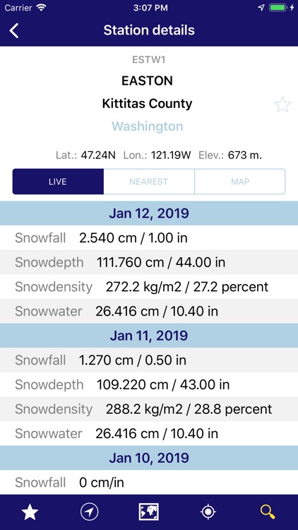 NOAA Snow Live Weather PRO