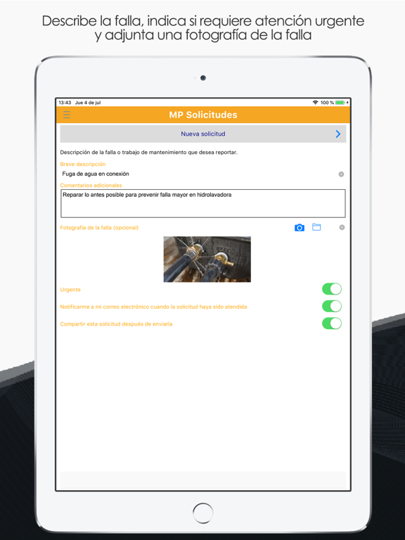Screenshot #6 pour MP Solicitudes