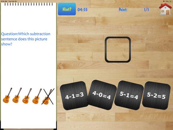 1st Grade Math Test iPad screenshot
