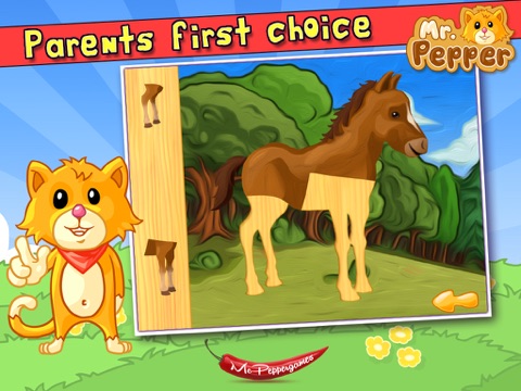 Baby Animals Puzzle - For Kids screenshot 2