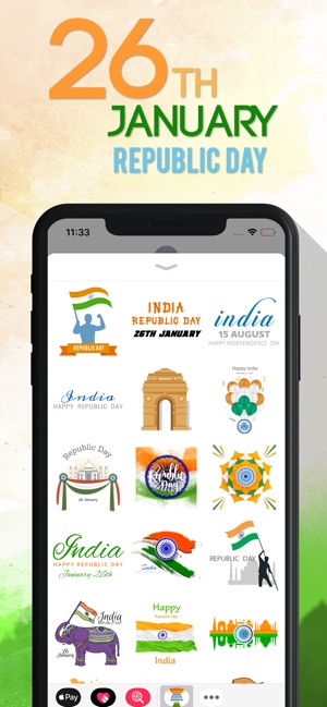 Republic Day Stickers(圖3)-速報App