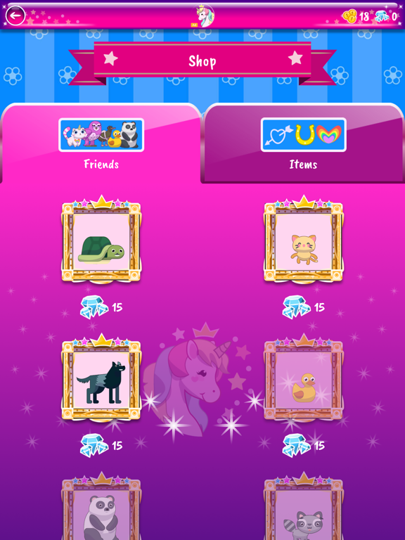 Unicorn To Do iPad screenshot
