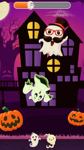 Funny Ghosts! Games for kids screenshot 2