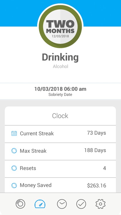 Nomo - Sobriety Clocks