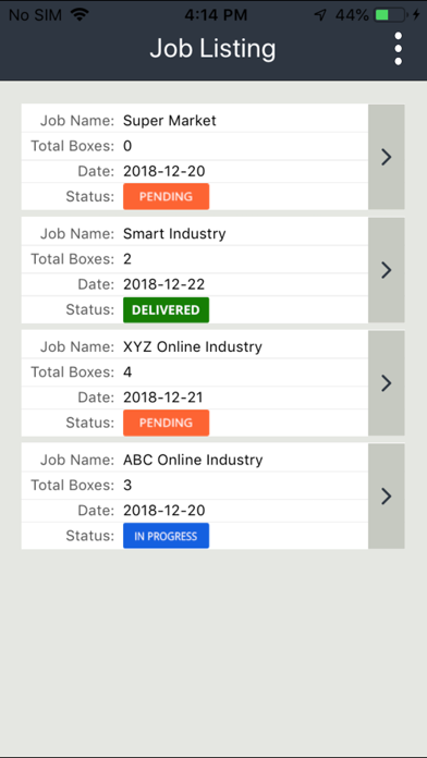 Delivery Handler for Drivers screenshot 2