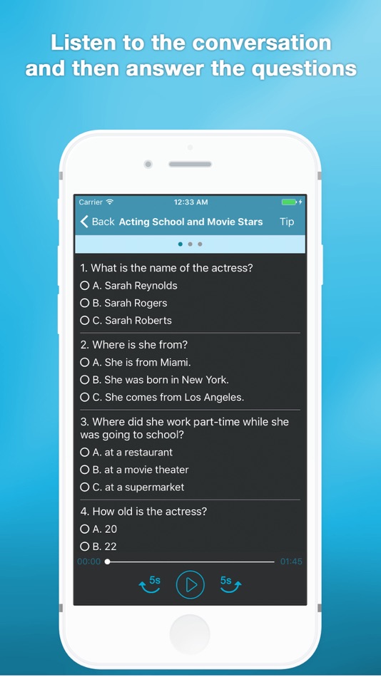 #3. ESL English Listening Test (iOS) 由: An Tran
