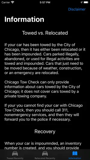 Chicago Tow Check screenshot 1