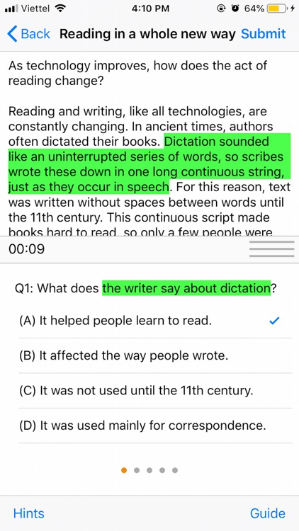 Ielts Reader - Practice Tests screenshot-3