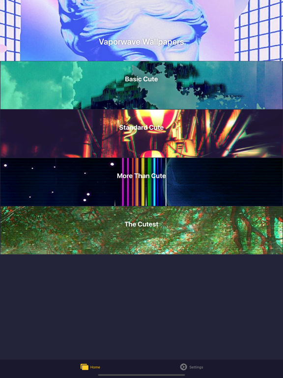 Screenshot #4 pour Fonds d'écran Vaporwave