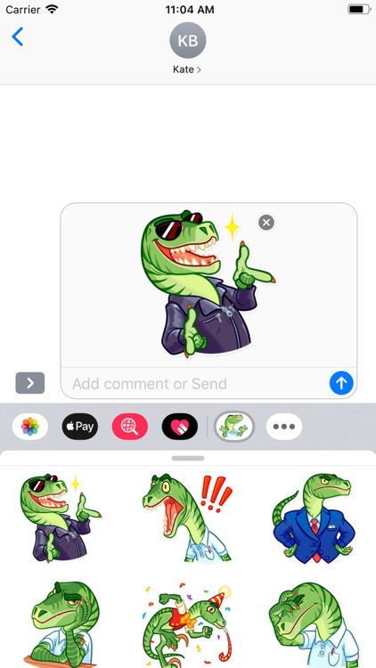 Crocodile Stickers Pack screenshot-7