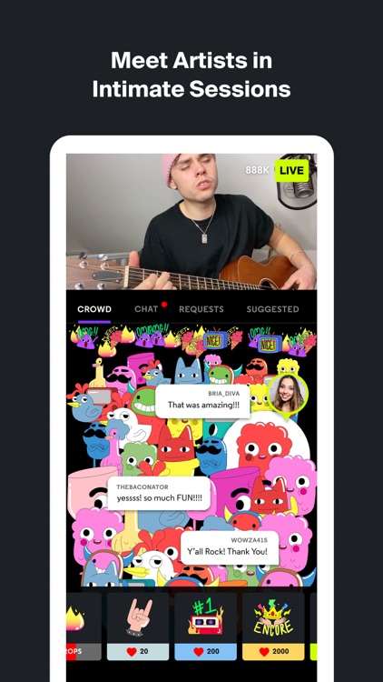 Sessions: Live Music Streaming