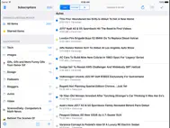 Feeddler RSS News Reader ipad bilder 0