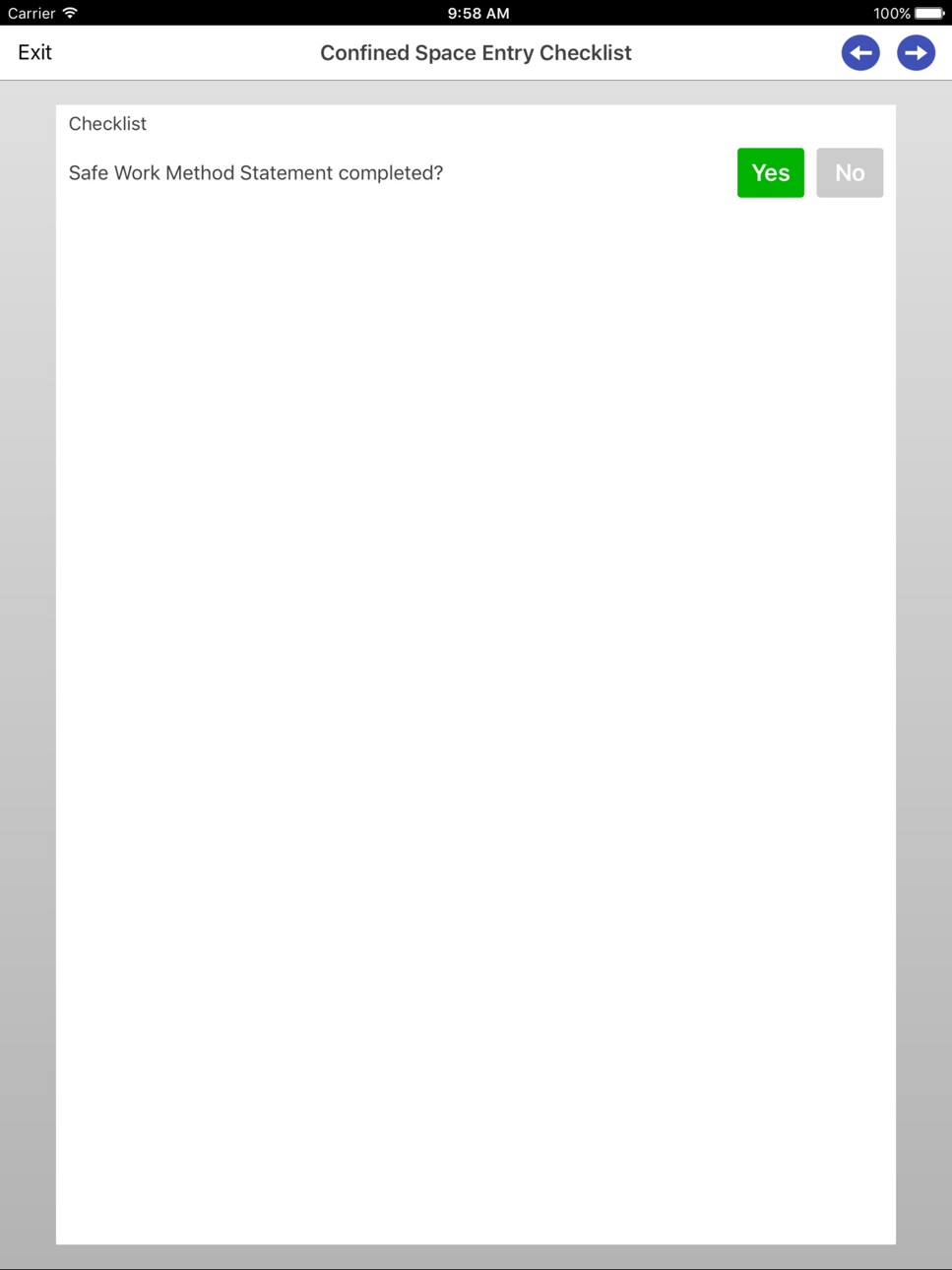iPad screenshot