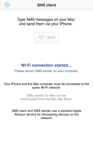 Screenshot #1 pour SMS client