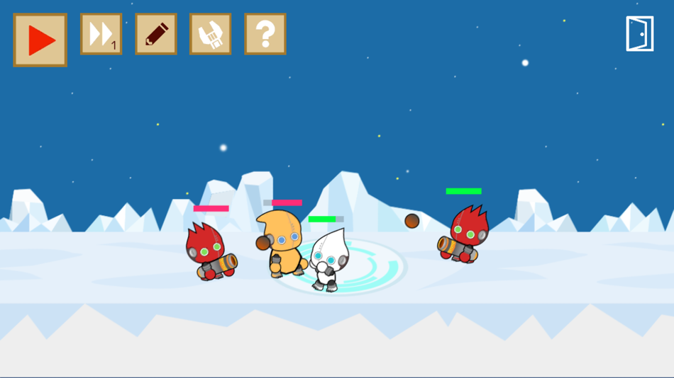 #2. Auto Puppet Programming Battle (iOS) 由: Tatsuya Nakano