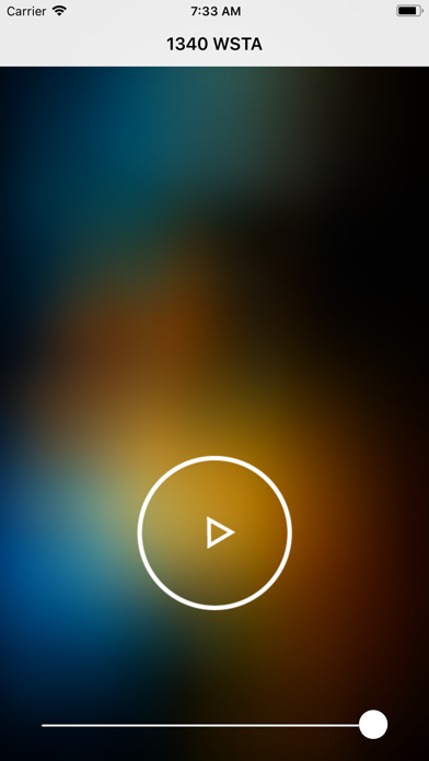 1340 WSTA Radio app screenshot