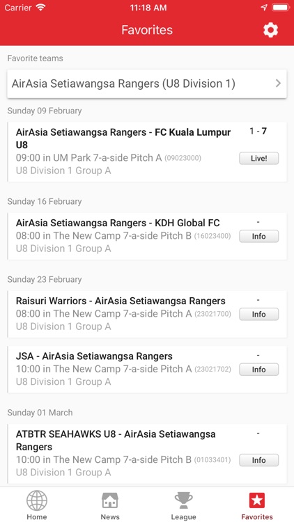 AirAsia KL Junior League screenshot-3