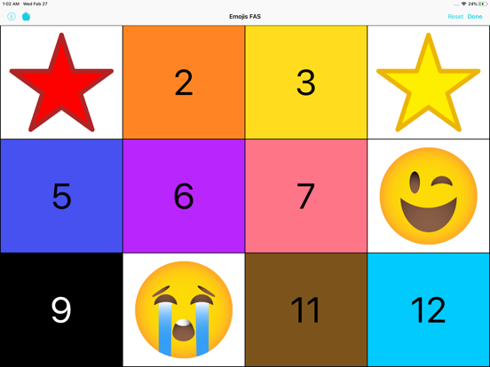 Stars 2 Apples iPad screenshot 7 - Education app