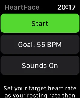 Game screenshot HeartFace: Heart rate on watch hack