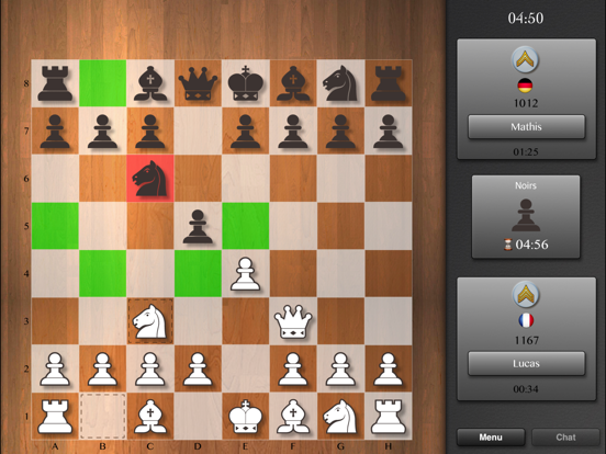 Screenshot #4 pour Echecs multiplayer