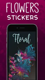 flowers emojis iphone screenshot 1