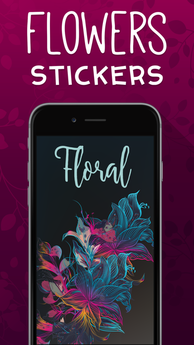 Flowers Emojis Screenshot