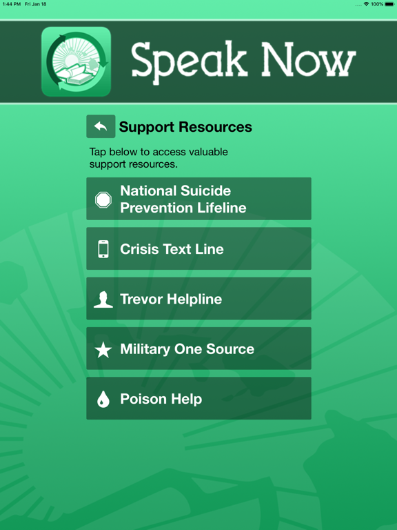 Speak Now HIDOE iPad screenshot 7 - Education app