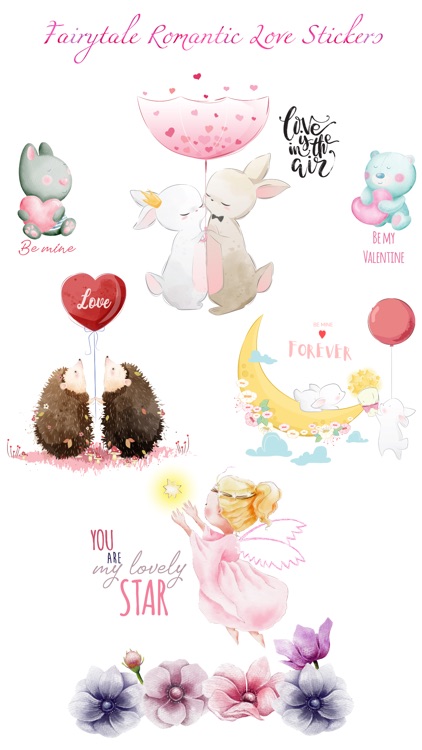 Fairytale Love Stickers