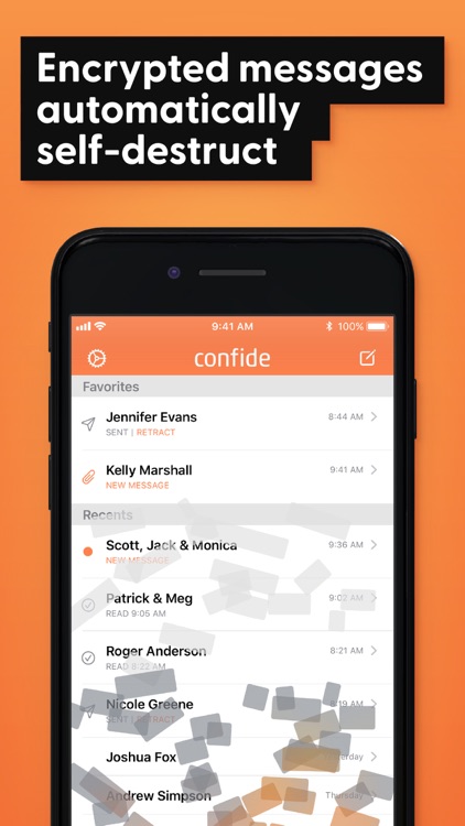 Confide - Private messenger