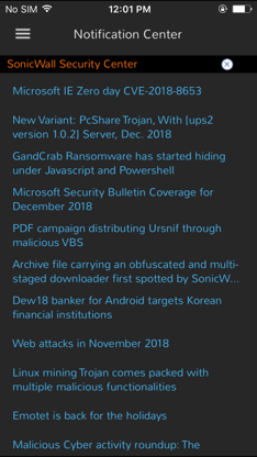 MySonicWALL screenshot 4