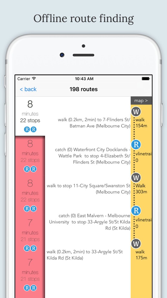 Melbourne Public Transport - 11 - (iOS)