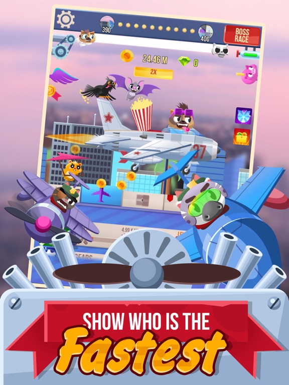 Screenshot #4 for Clash Rider Cat IDLE