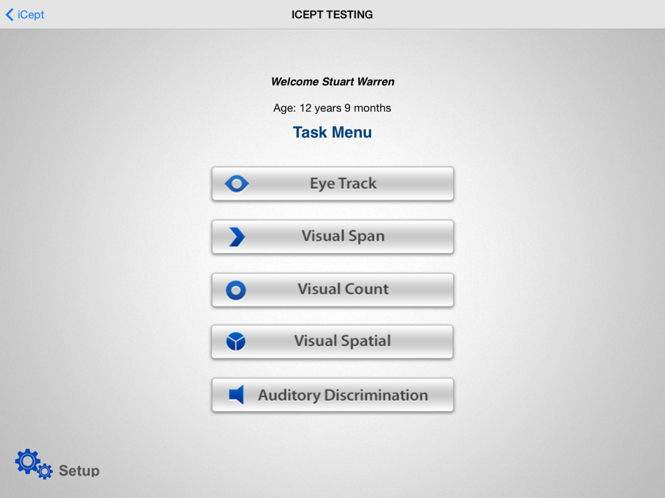 #2. iCept Testing (iOS) 由: Vision For Learning Ltd