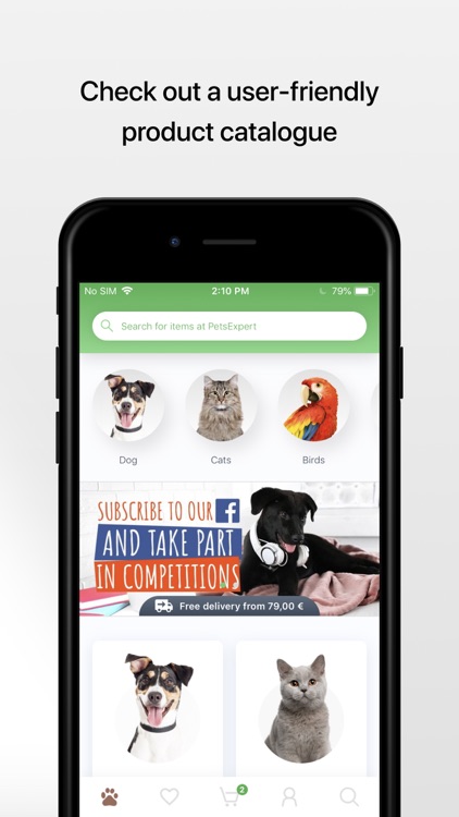 online pet shop app