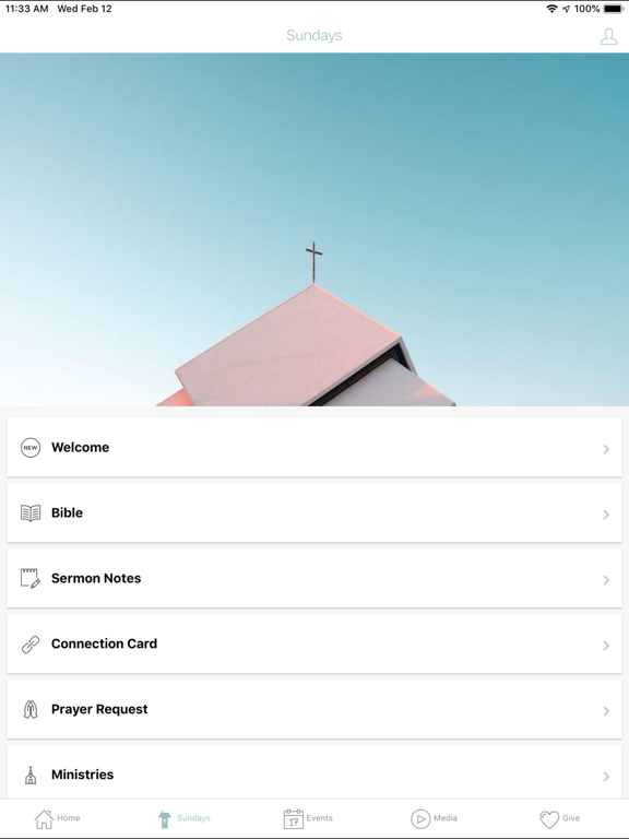 Emmaus Baptist Church iPad screenshot 2 - Lifestyle app