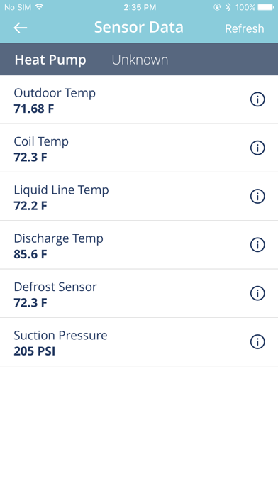 CoolCloud HVAC Screenshot