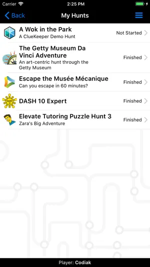 ClueKeeper screenshot 2