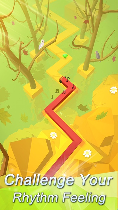 Screenshot from Dancing Line