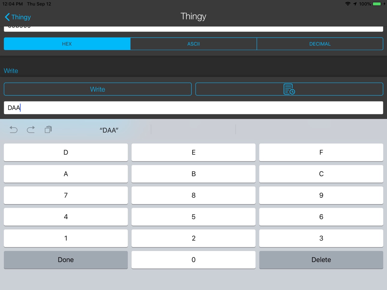 iPad screenshot
