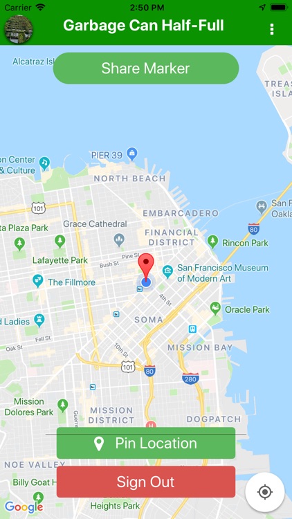 Garbage Can Half Full