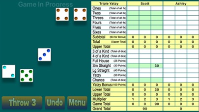 Best Triple Yatzy Ever screenshot 1