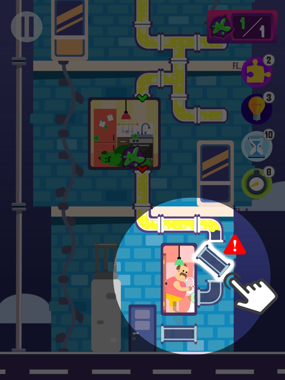 Pipe Infectors - Puzzle iPad screenshot 6 - Games app
