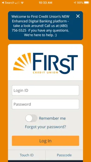 First Credit Union (AZ) Mobile screenshot 1