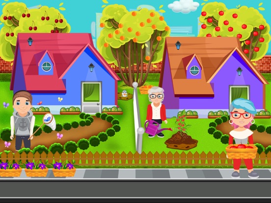 Pretend House Neighborhood iPad screenshot