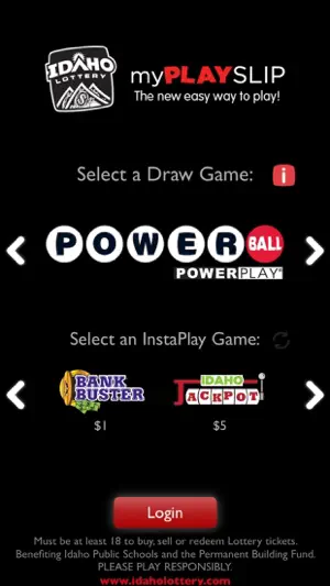 Idaho Lottery - myPlayslip screenshot 2
