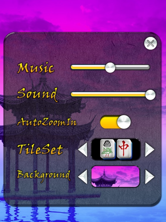 Mahjong Solitaire HD: Oriental screenshot-3
